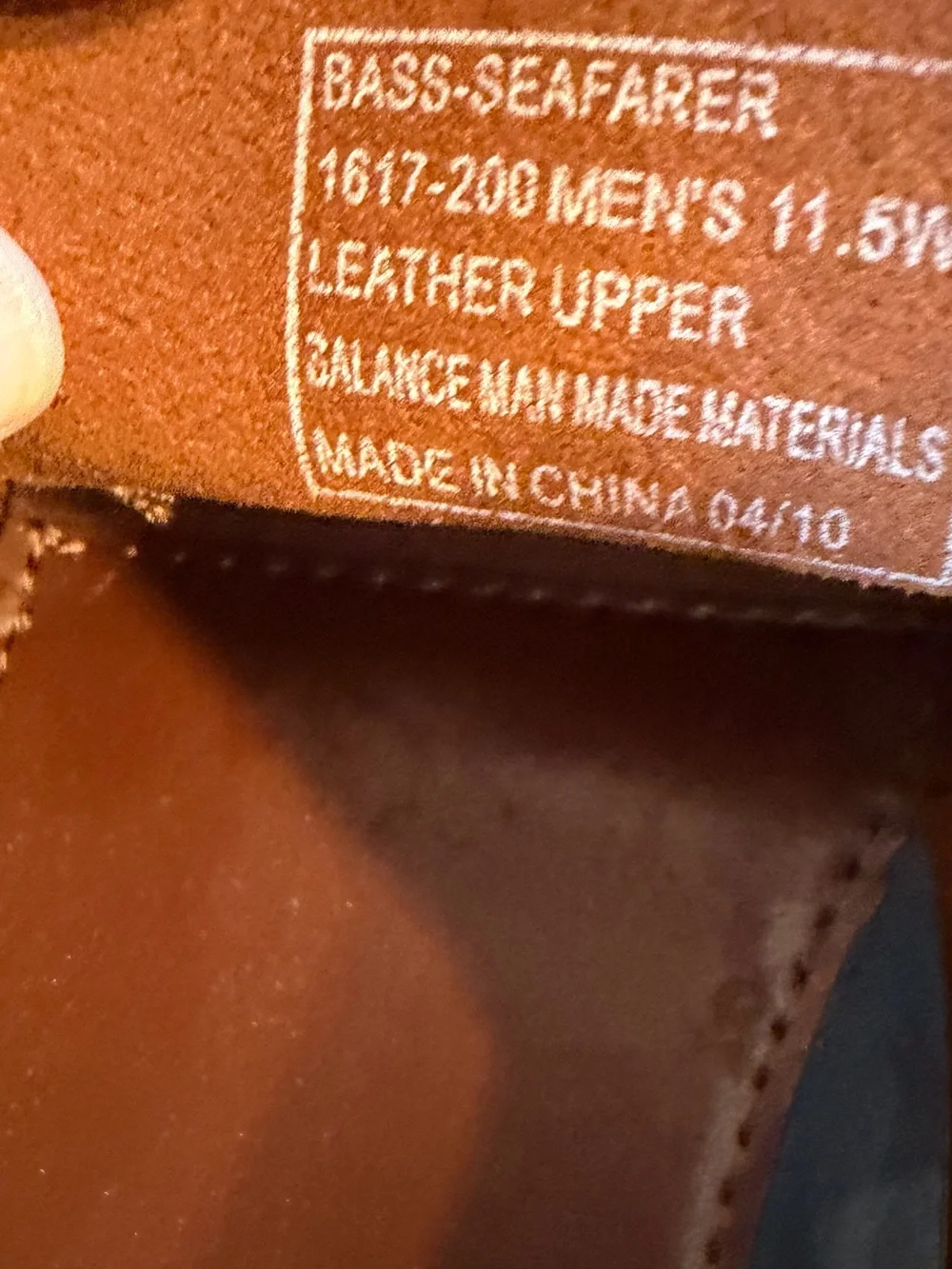 G.H. Bass & Co. Men’s Burgundy Leather Boat Shoes